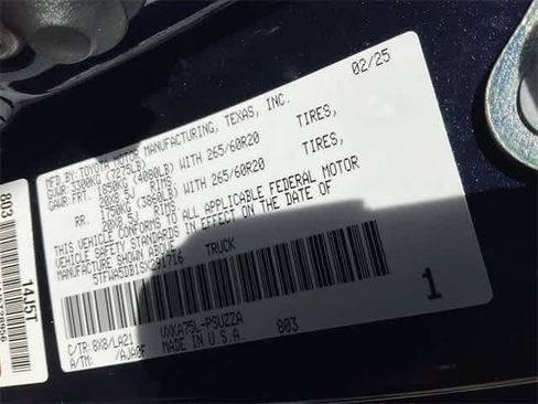 Used 2025 Toyota Tundra Platinum w/ TRD Off-Road Package image 30