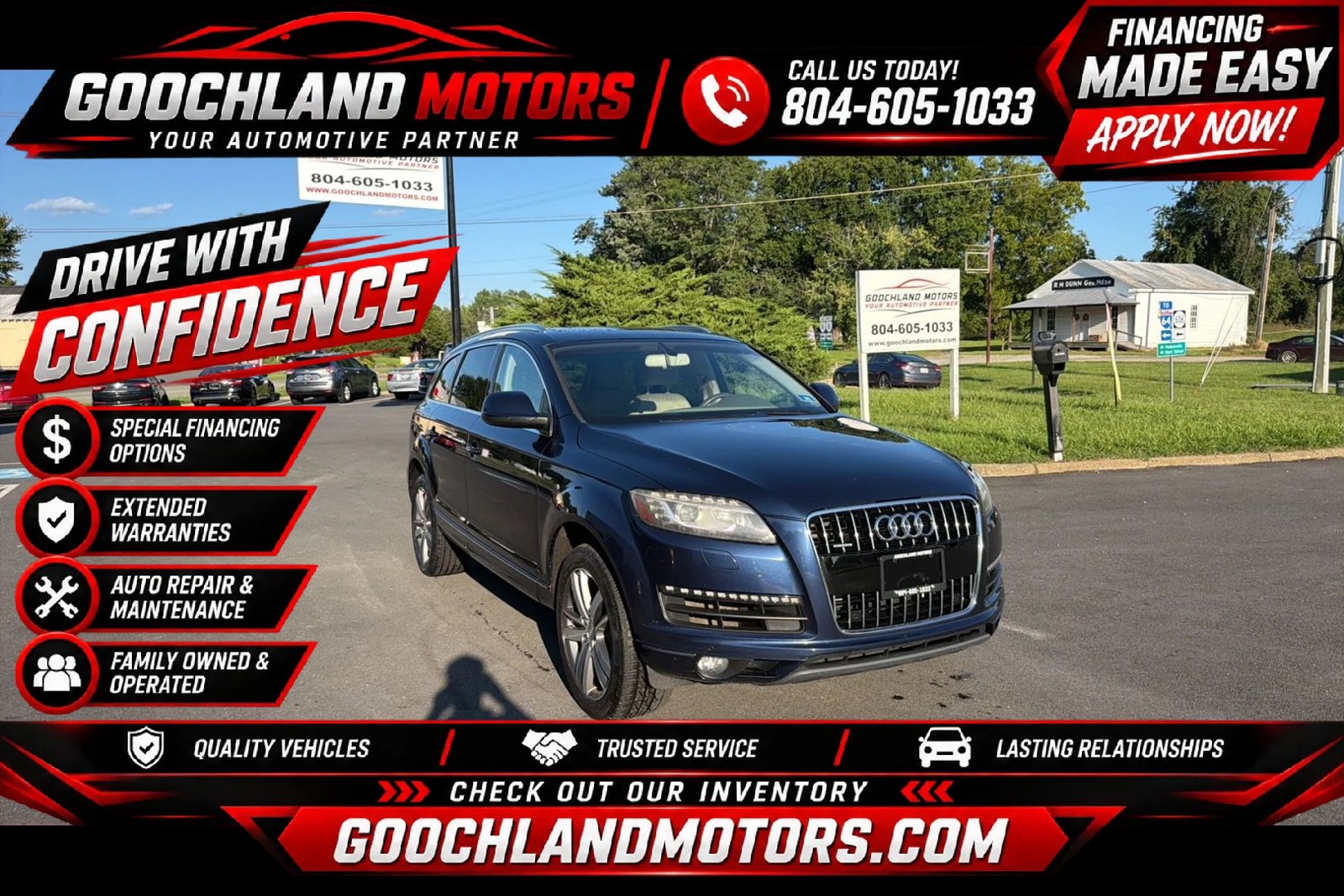 Used 2015 Audi Q7 3.0T Premium Plus w/ Premium Plus Package AWD/4WD image 1