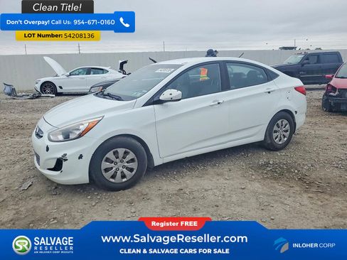 Used 2016 Hyundai Accent SE w/ Option Group 02 FWD image 1
