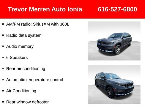 Used 2024 Jeep Grand Cherokee L Limited AWD/4WD image 25