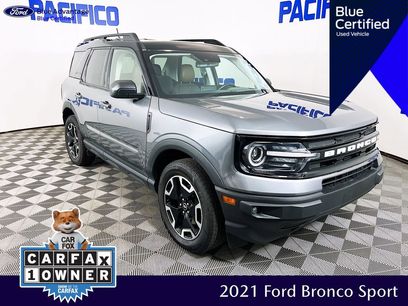 Certified 2021 Ford Bronco Sport Outer Banks