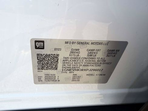 Certified 2023 Chevrolet Traverse LT AWD/4WD image 19
