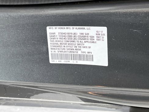 Used 2018 Honda Odyssey EX-L image 33