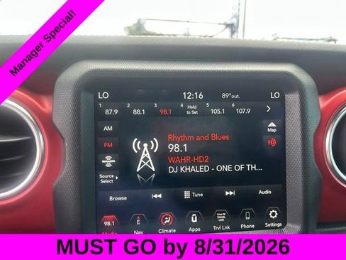 Used 2023 Jeep Gladiator Rubicon w/ LED Lighting Group AWD/4WD image 24