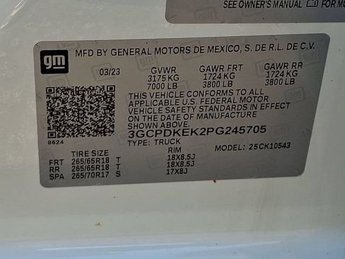 Used 2023 Chevrolet Silverado 1500 LT AWD/4WD image 27