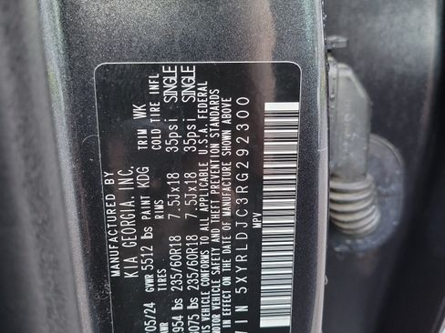 Certified 2024 Kia Sorento S AWD/4WD image 29