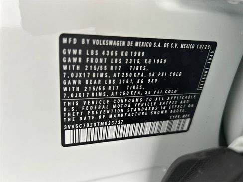 New 2026 Volkswagen Taos S image 45