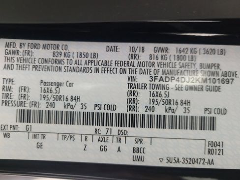 Used 2019 Ford Fiesta ST-Line FWD image 33