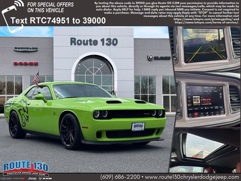 Used 2023 Dodge Challenger SRT Hellcat w/ Driver Convenience Group RWD image 1
