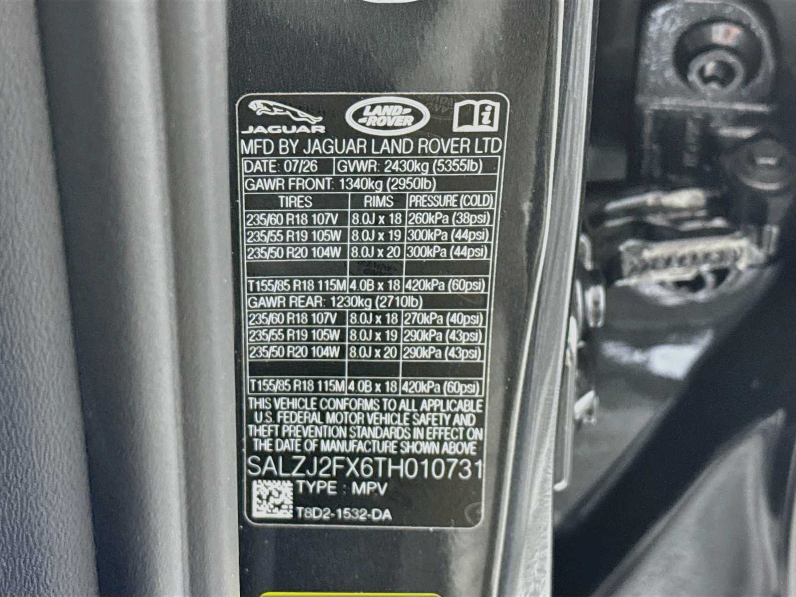 New 2026 Land Rover Range Rover Evoque S AWD/4WD image 30