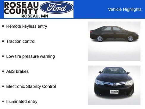 Used 2012 Toyota Camry LE image 32