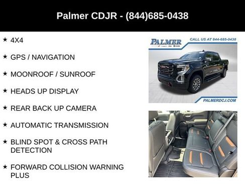 Used 2019 GMC Sierra 1500 AT4 w/ Off Road Performance Package AWD/4WD image 6