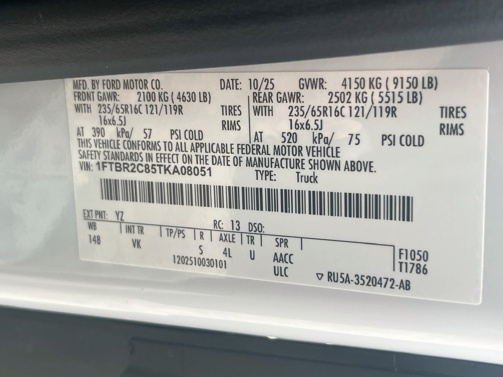 Used 2026 Ford Transit 250 148 Medium Roof Extended AWD image 29