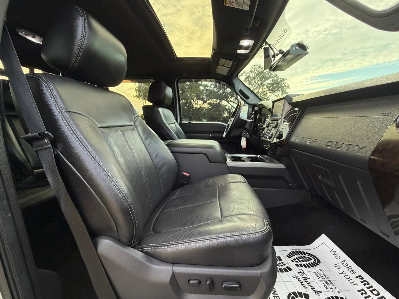Used 2014 Ford F350 Lariat w/ Lariat Ultimate Package AWD/4WD image 17