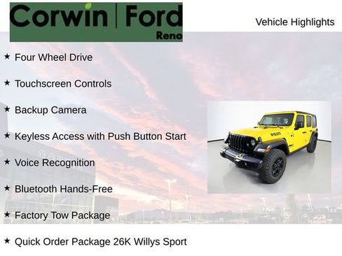 Used 2021 Jeep Wrangler Unlimited Sport AWD/4WD image 8