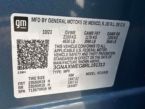 Certified 2024 Chevrolet Equinox RS image 36