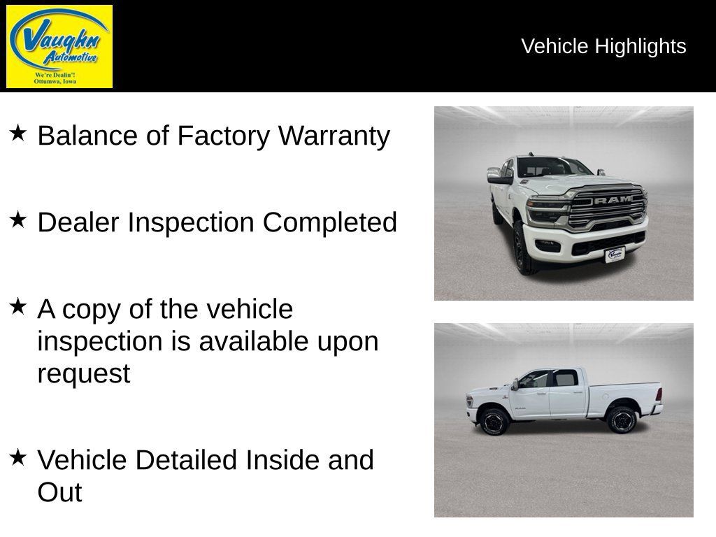 Used 2026 RAM 2500 Laramie AWD/4WD image 2