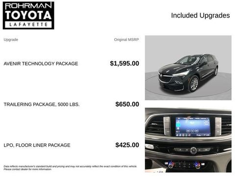Used 2023 Buick Enclave Avenir w/ Avenir Technology Package FWD image 4