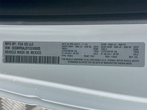 New 2026 RAM 2500 Tradesman w/ Chrome Appearance Group image 19