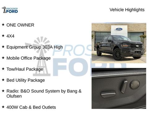 Used 2024 Ford F150 XLT w/ Equipment Group 303A High image 5