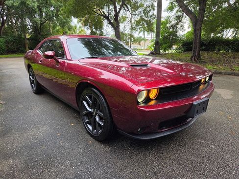 Used 2022 Dodge Challenger SXT w/ Blacktop Package RWD image 2