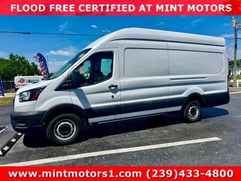 Used 2023 Ford Transit 250 148 High Roof Extended w/ Load Area Protection Package image 1