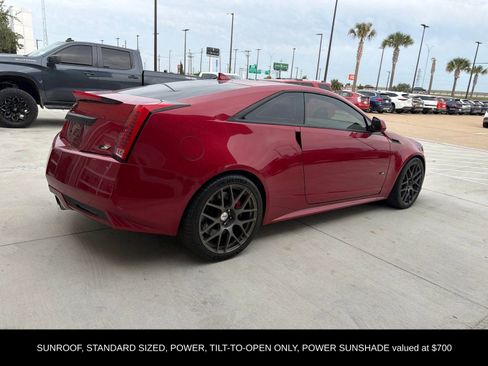 Used 2011 Cadillac CTS V w/ Wood Trim Package RWD image 6