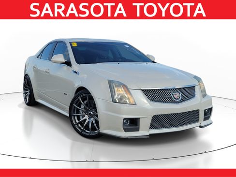 Used 2013 Cadillac CTS V w/ Wood Trim Package RWD image 1