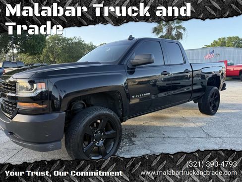 Used 2017 Chevrolet Silverado 1500 W/T w/ Black Out Edition image 1