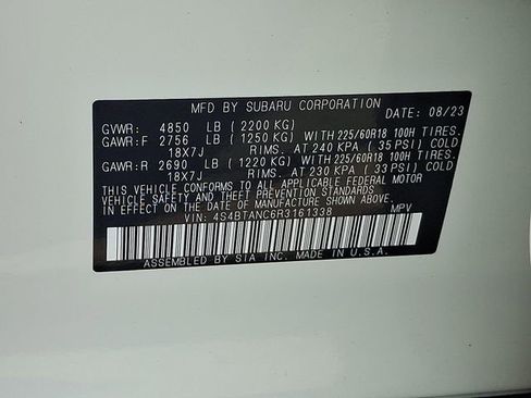 Certified 2024 Subaru Outback Limited AWD/4WD image 27