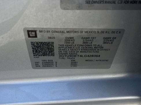 Used 2020 GMC Sierra 1500 SLT w/ SLT Premium Plus Package image 33