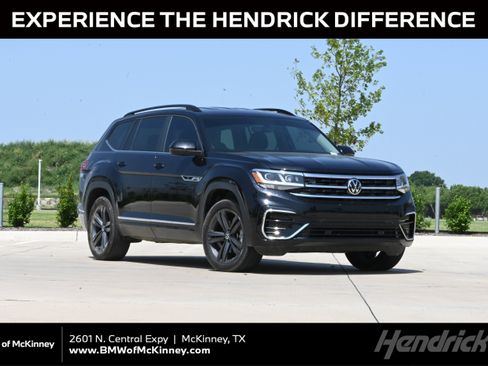 Used 2021 Volkswagen Atlas SE w/ Towing Package AWD/4WD image 1
