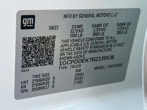 Used 2024 Chevrolet Silverado 1500 LT w/ Protection Package AWD/4WD image 53
