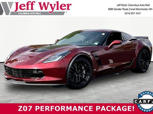 Used 2017 Chevrolet Corvette Grand Sport w/ Z07 Performance Package RWD image 1