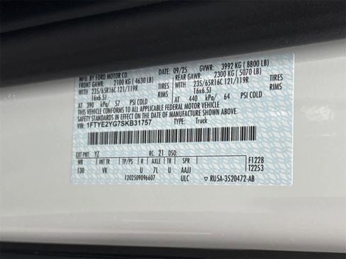 New 2025 Ford Transit 150 Low Roof AWD w/ Load Area Protection Package image 32