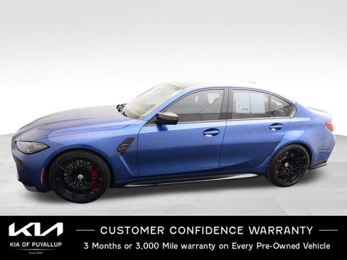 Used 2023 BMW M3 Competition w/ M Carbon Exterior Package AWD/4WD image 8