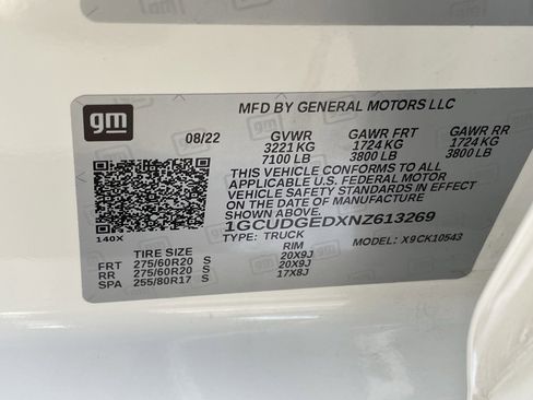 Used 2022 Chevrolet Silverado 1500 LTZ image 36