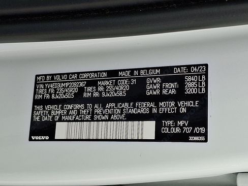 Certified 2023 Volvo XC40 Recharge Ultimate AWD/4WD image 29