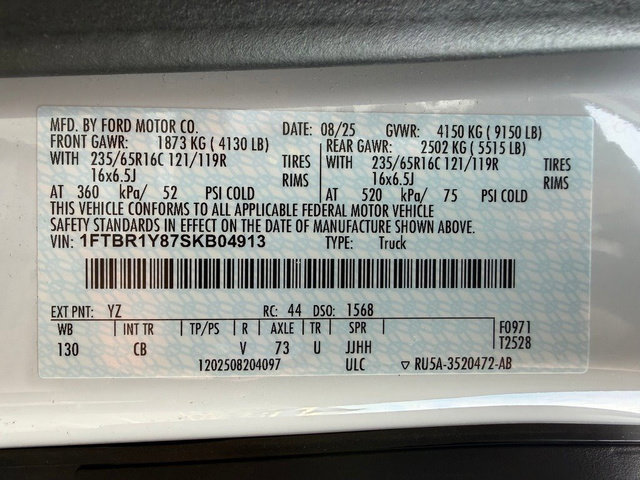 Used 2025 Ford Transit 250 Low Roof w/ Exterior Upgrade Package RWD image 22