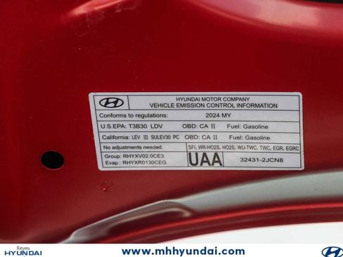 Certified 2024 Hyundai Elantra SEL w/ Convenience Package FWD image 28