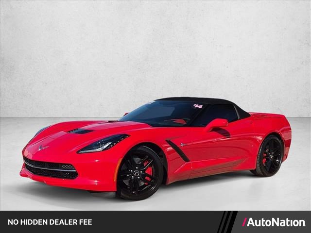 Used 2014 Chevrolet Corvette Stingray Convertible w/ 3LT Preferred Equipment Group RWD image 1