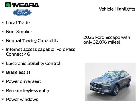 Used 2025 Ford Escape ST-Line Select AWD/4WD image 7