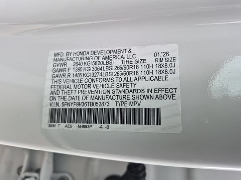 Used 2026 Honda Passport RTL image 35