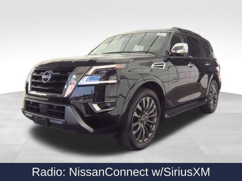 Used 2024 Nissan Armada Platinum w/ Captain's Chairs Package AWD/4WD image 3
