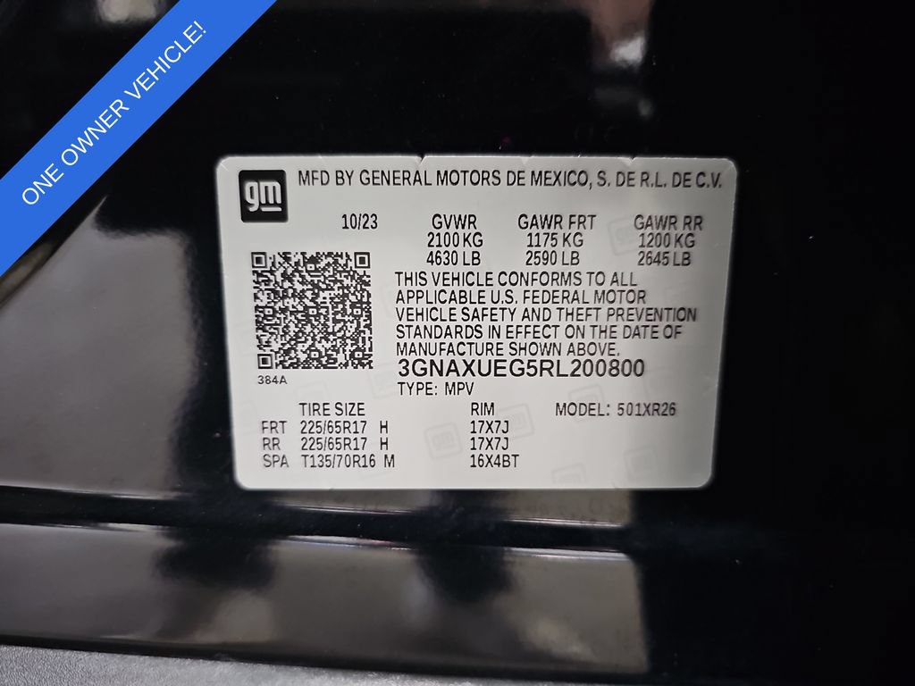 Certified 2024 Chevrolet Equinox LT AWD/4WD image 36
