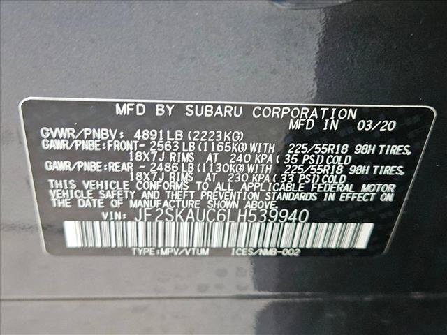 Used 2020 Subaru Forester Limited w/ Popular Package #3 AWD/4WD image 25