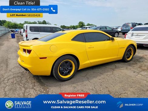 Used 2012 Chevrolet Camaro LS RWD image 4