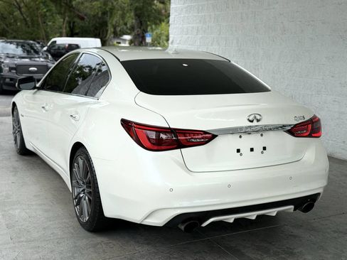 Used 2019 INFINITI Q50 Red Sport 400 w/ Sensory Package image 7