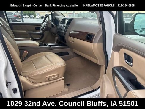 Used 2015 Nissan Armada Platinum w/ 2nd Row Captain Seat Package AWD/4WD image 10