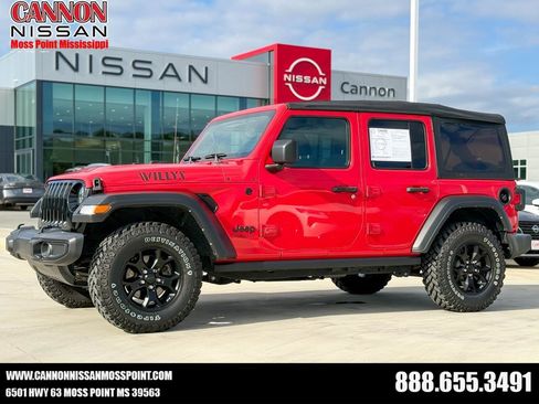 Used 2022 Jeep Wrangler Unlimited Sport image 1